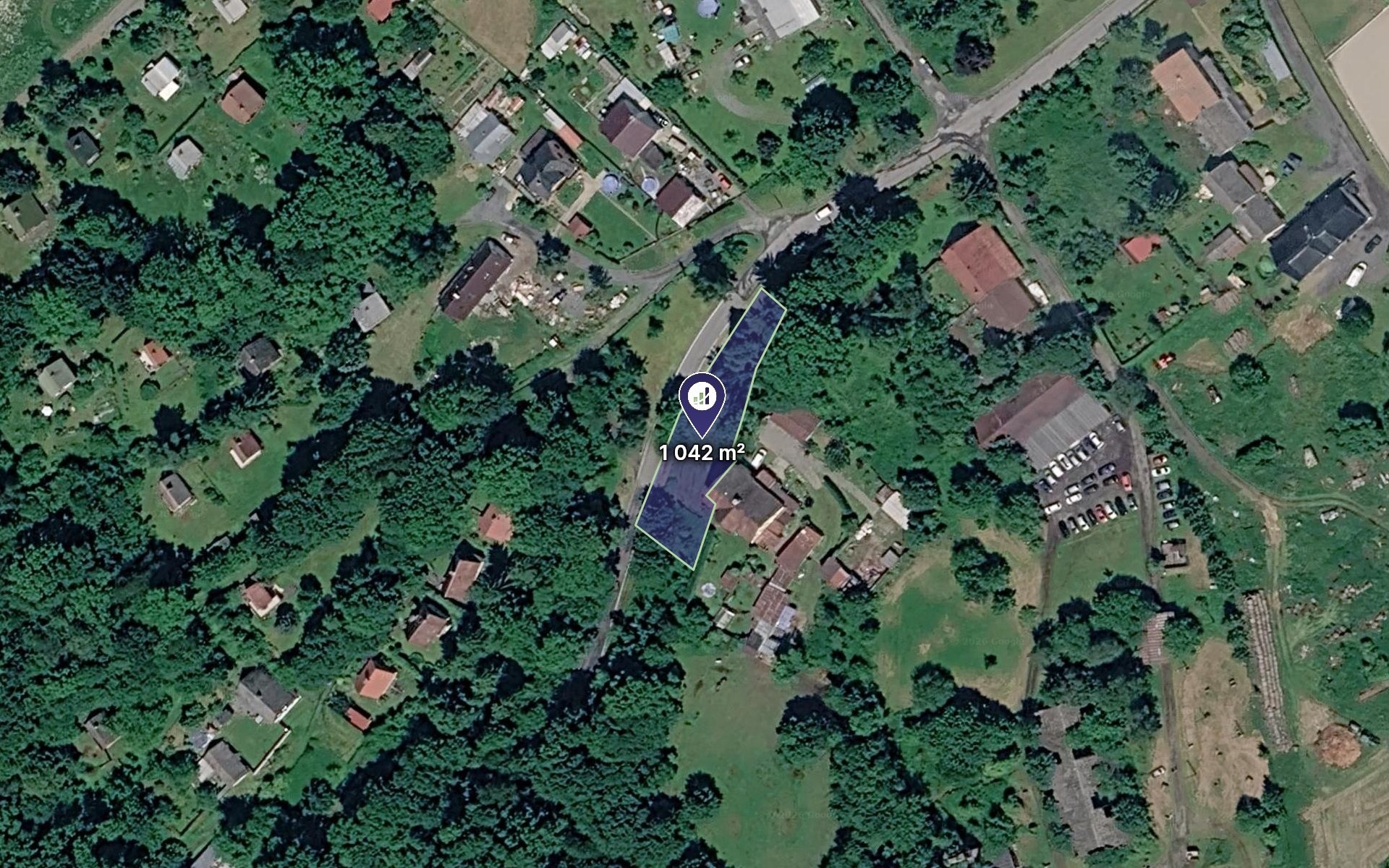 Pozemek pro bydlení, 1 042 m²