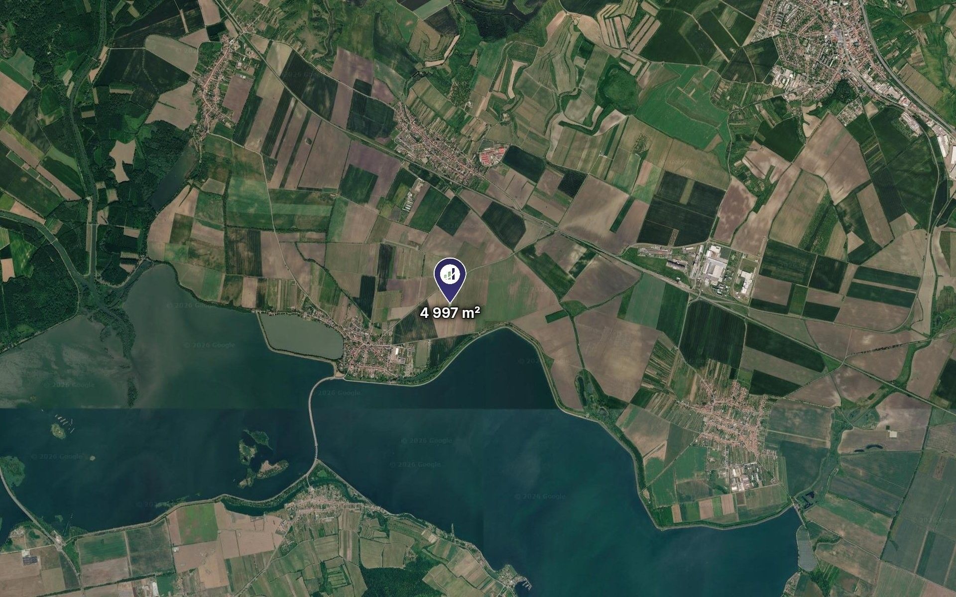 Zemědělské pozemky, Strachotín, 4 997 m² - 2
