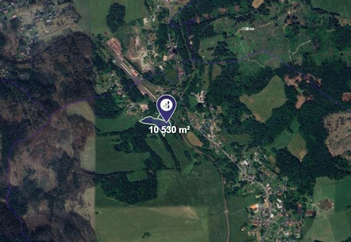 Prodej louka - Mikulášovice, 5 265 m²