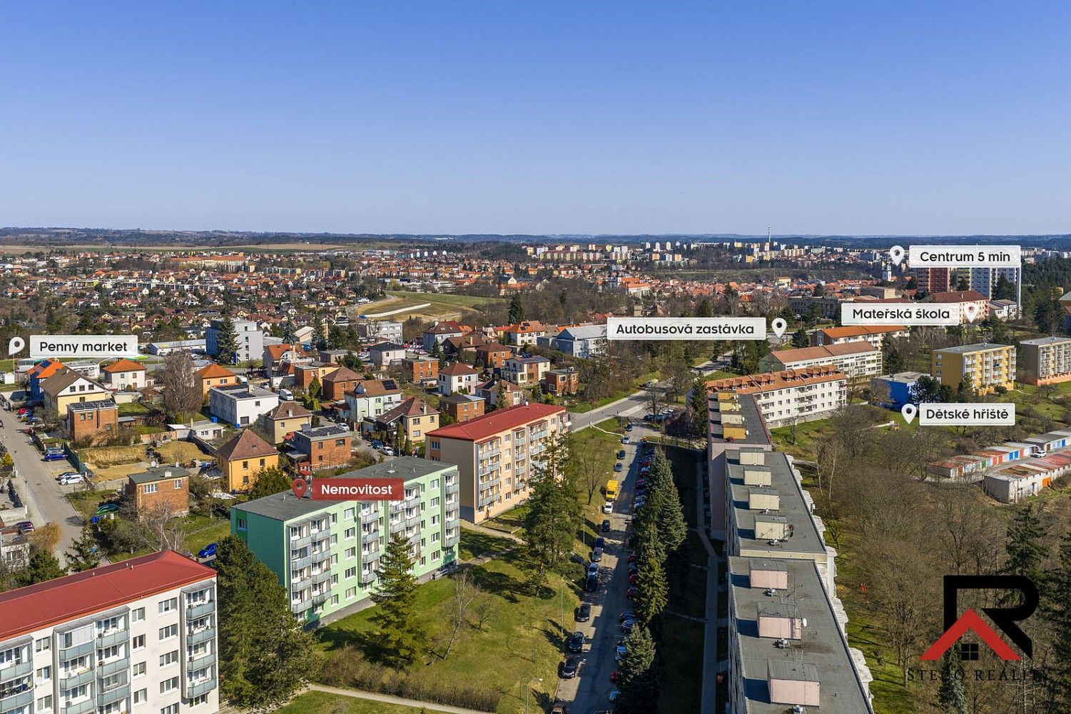 Byt 2+1, 52 m²