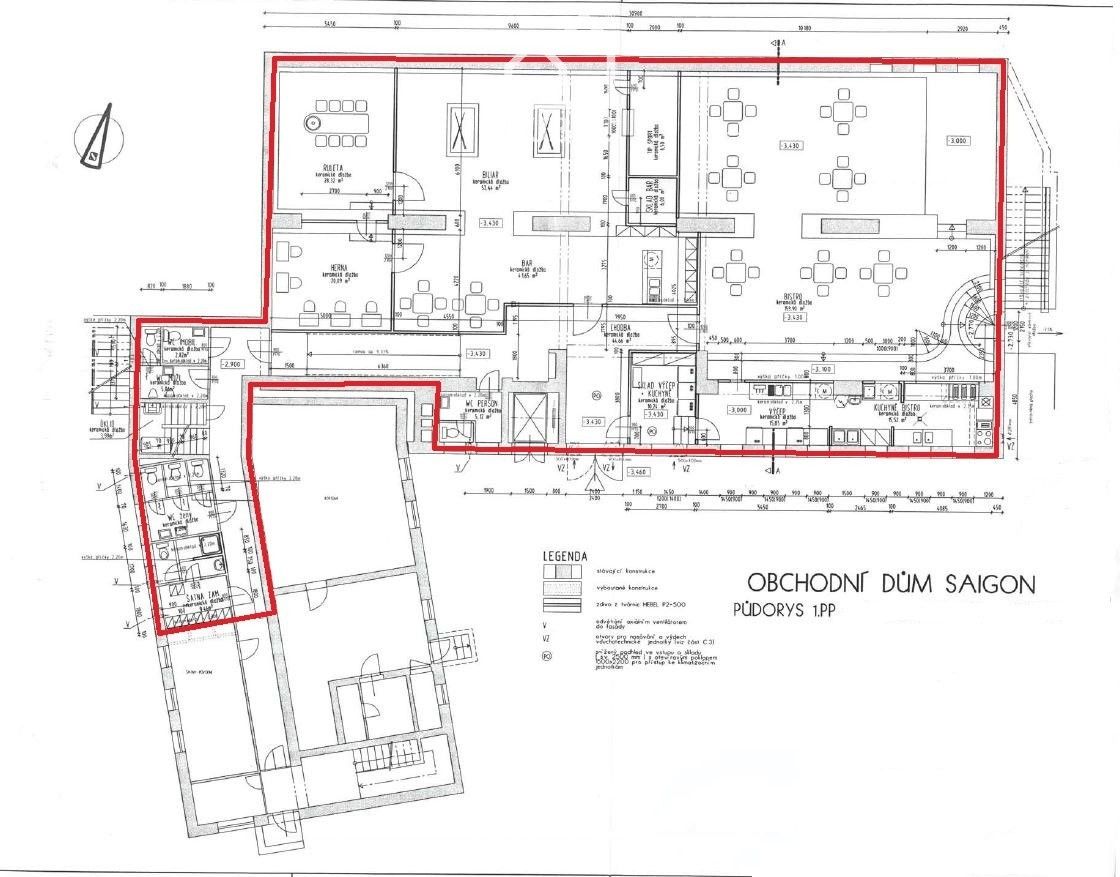 Pronájem obchodní prostory - K. H. Borovského, Tachov, 410 m²