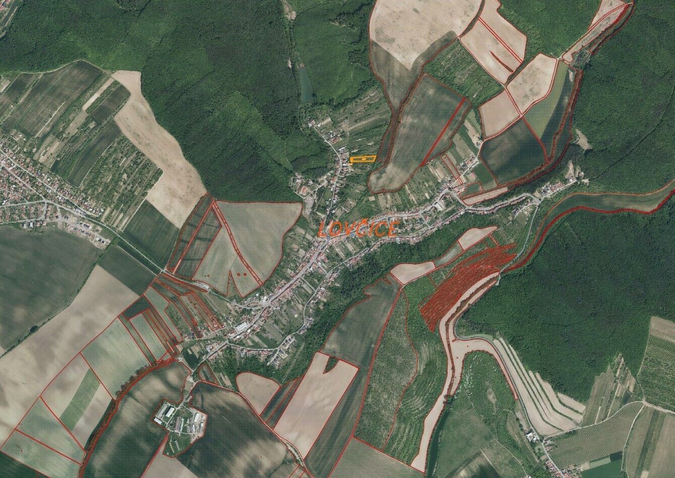 Prodej pozemek - Lovčice, 2 m²