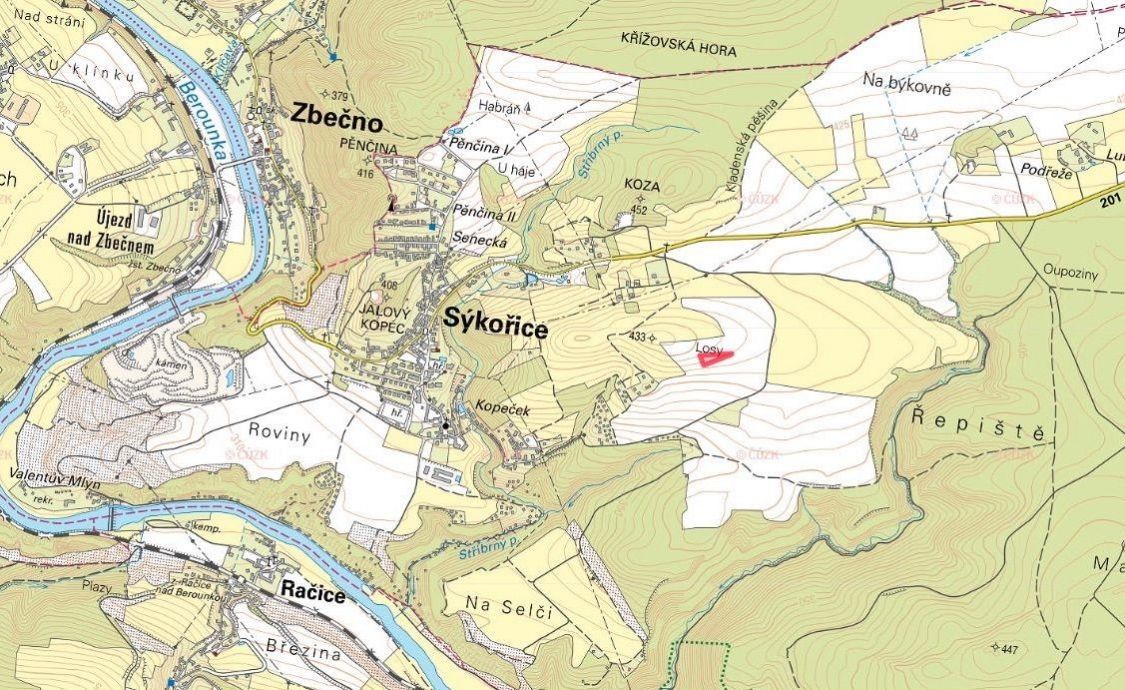 Prodej zemědělský pozemek - Sýkořice