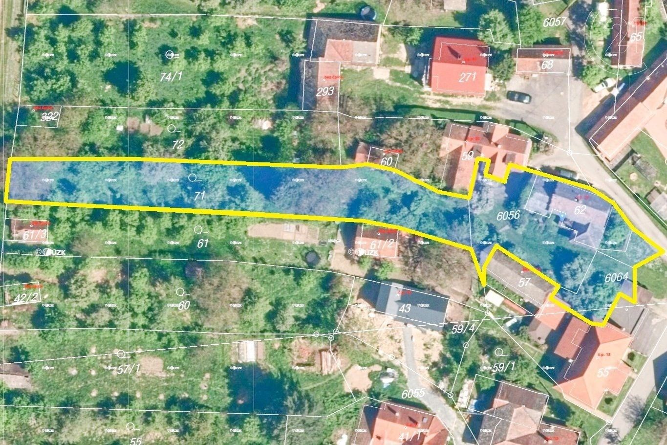 Prodej pozemek pro bydlení - Slopné