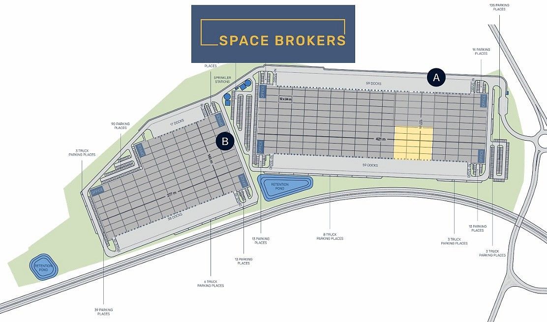 Sklady, Jirkov, okres Chomutov, 4 300 m² - 2