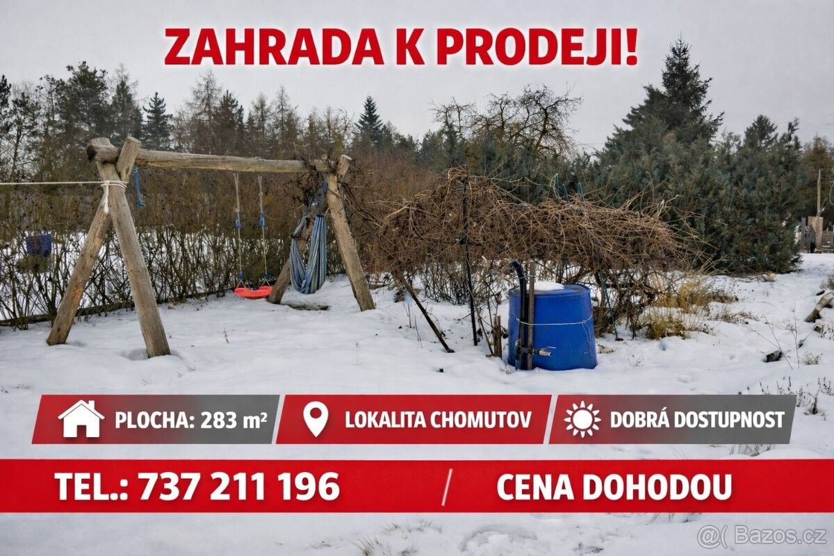 Zahrady, Chomutov, 430 01