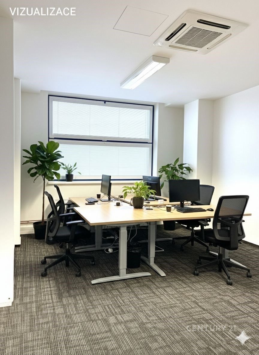 Pronájem kancelář - Za zastávkou 373, Praha, 29 m²