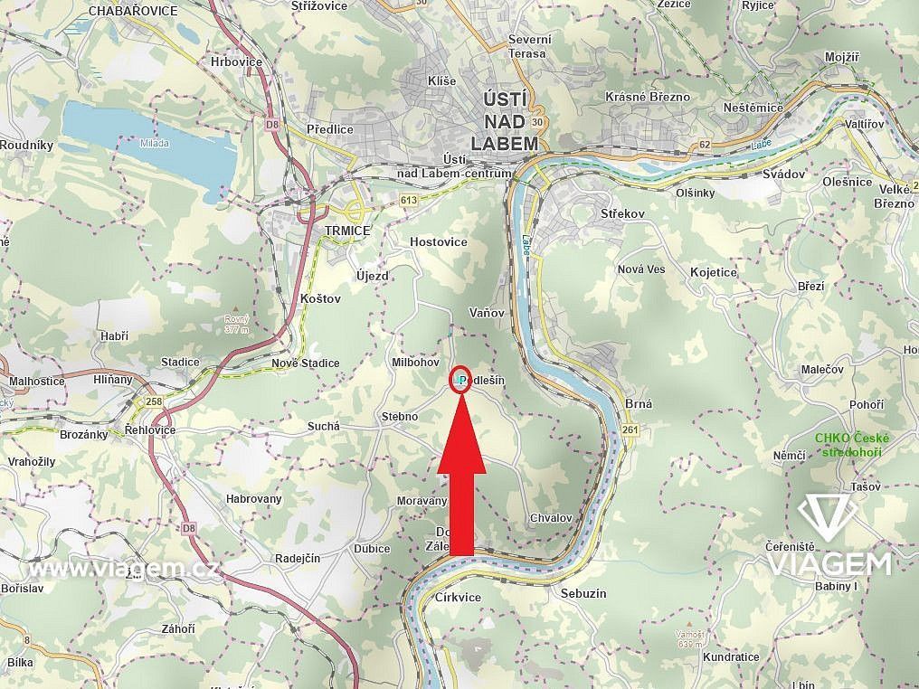 Zahrada · Stebno, okres Ústí nad Labem, Ústecký kraj - 3