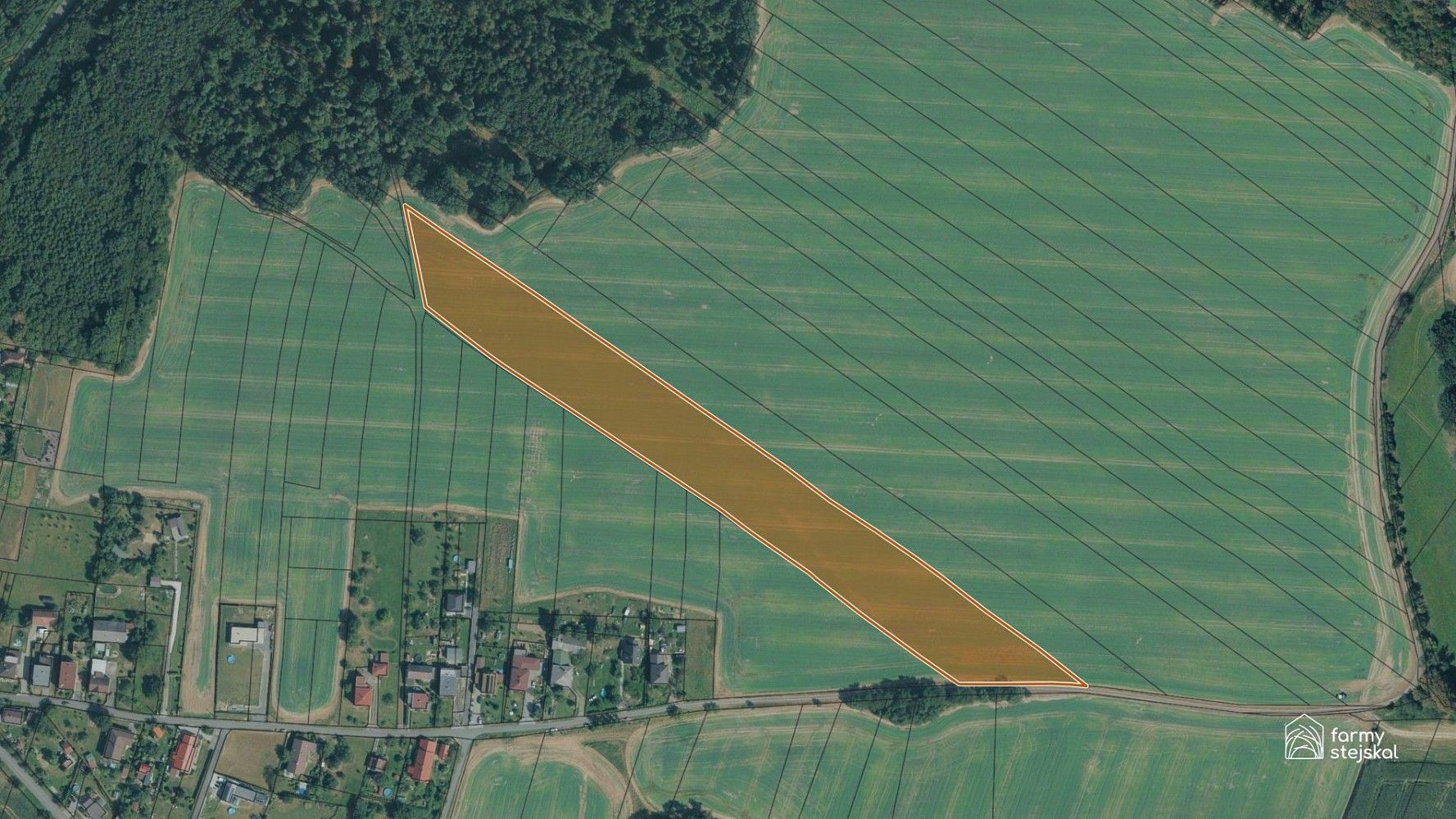 Zemědělské pozemky, Vřesina, okres Ostrava-město, Moravskoslezský kraj