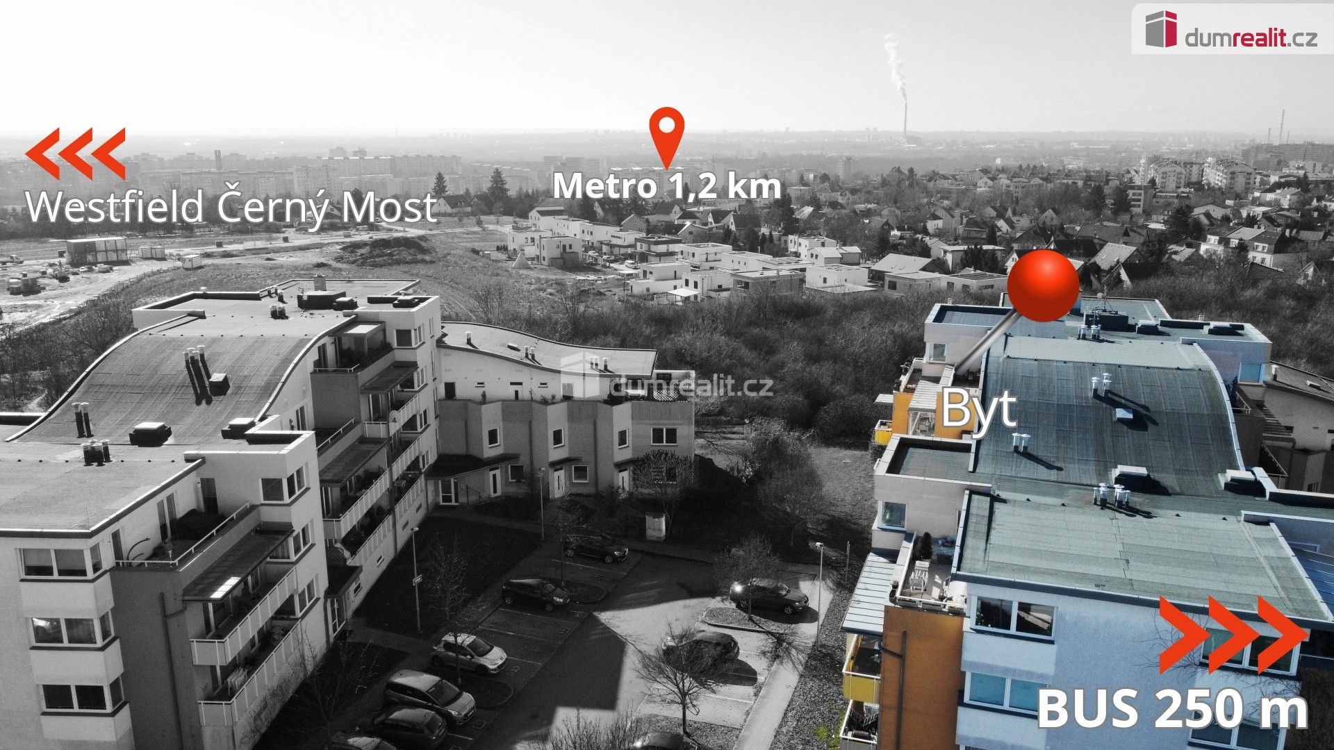 Byt 4+kk · 83 m² · Sicherova, Praha - 3