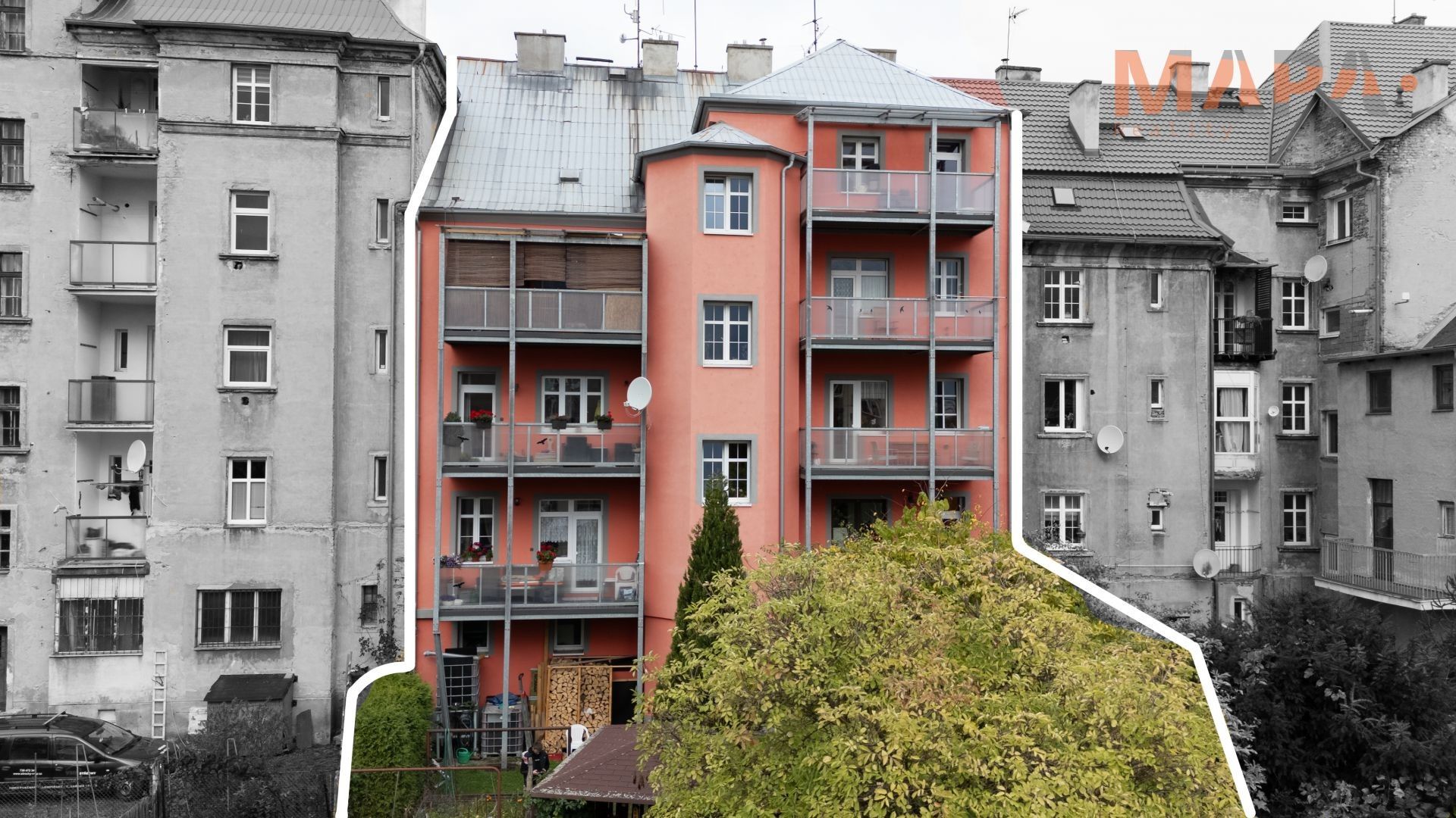 2+1, Smetanova, Chomutov, 76 m²