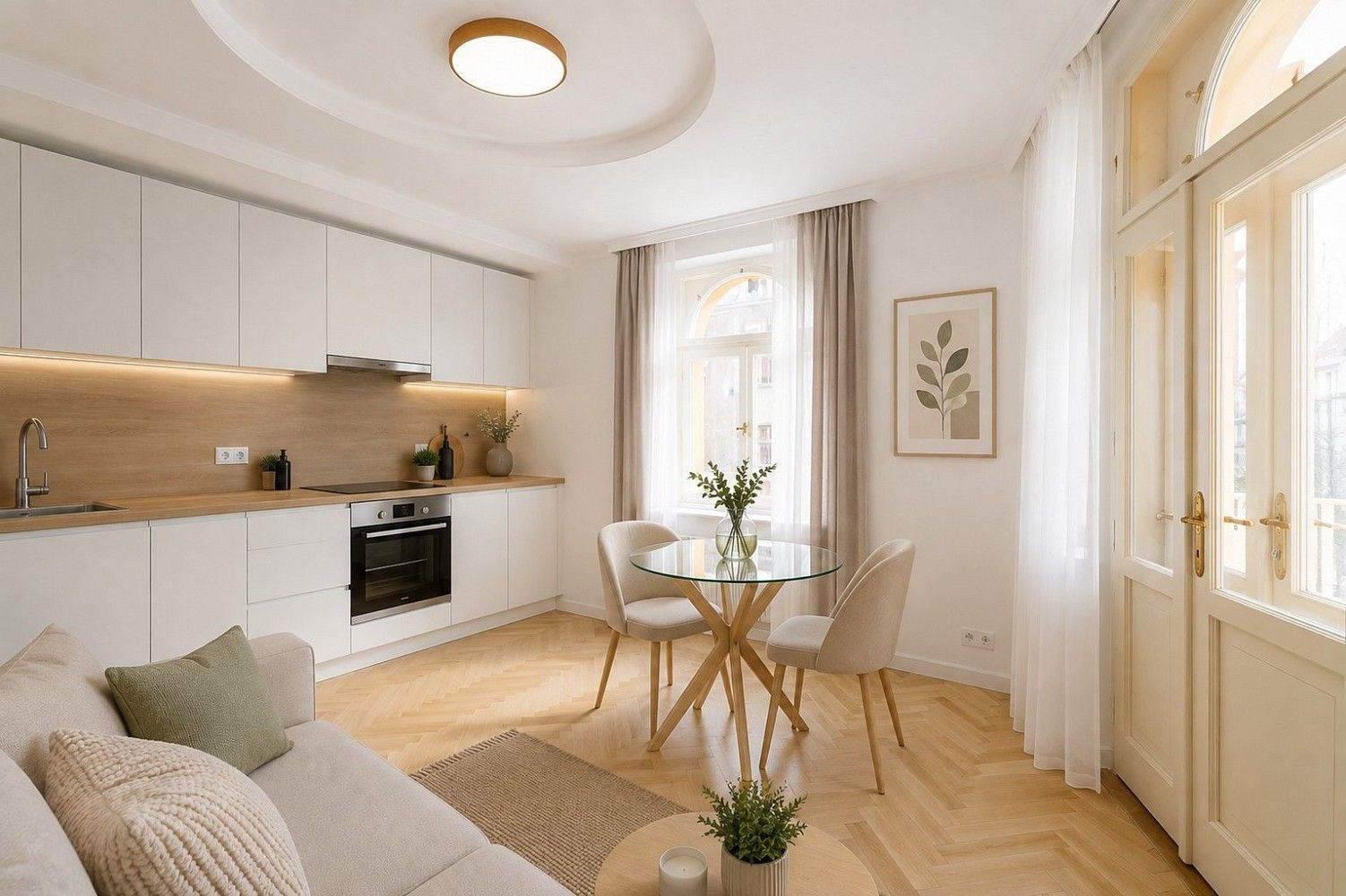 2+kk, Moskevská, Praha 10 - Vršovice, 43 m² - 2