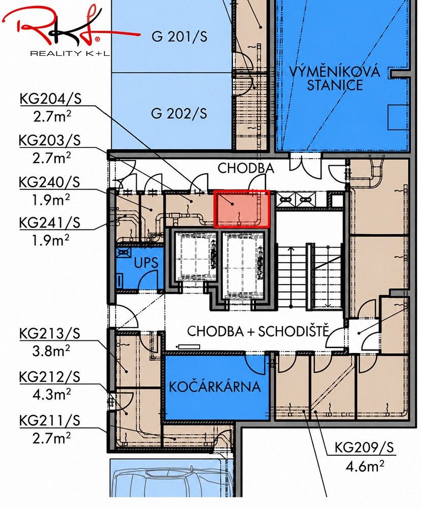 Pronájem sklad - Praha - Vysočany, okres Praha 9, Hlavní město Praha, 3 m² - 2