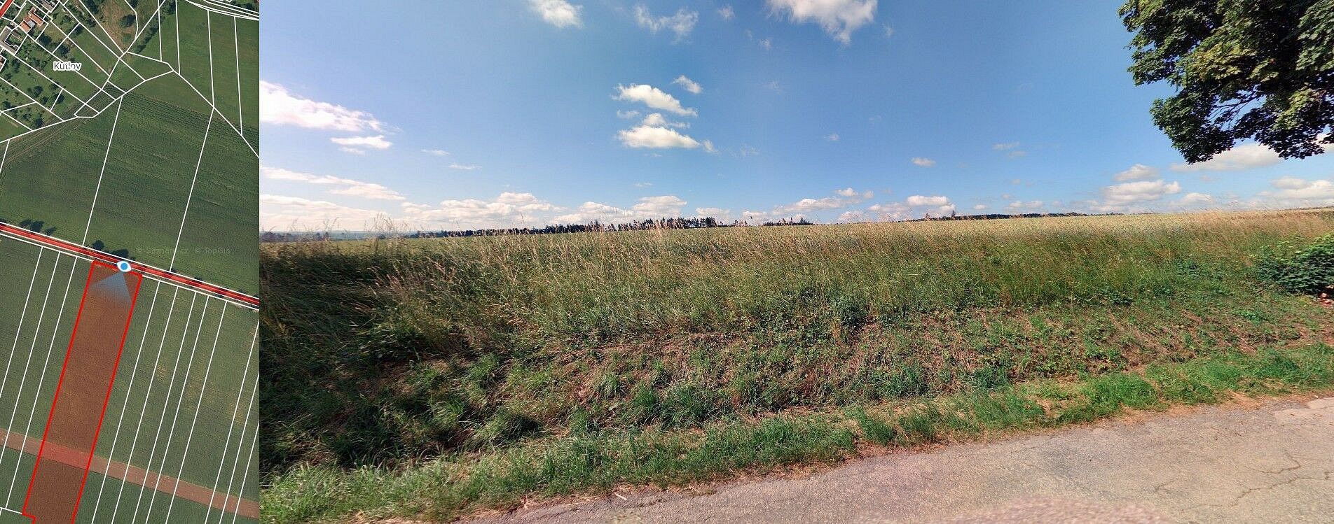 Prodej zemědělský pozemek - Kamenice nad Lipou - Gabrielka, okres Pelhřimov, Kraj Vysočina - 2