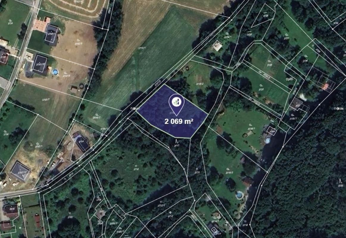 Zemědělské pozemky, Doubrava, 2 069 m² - 1