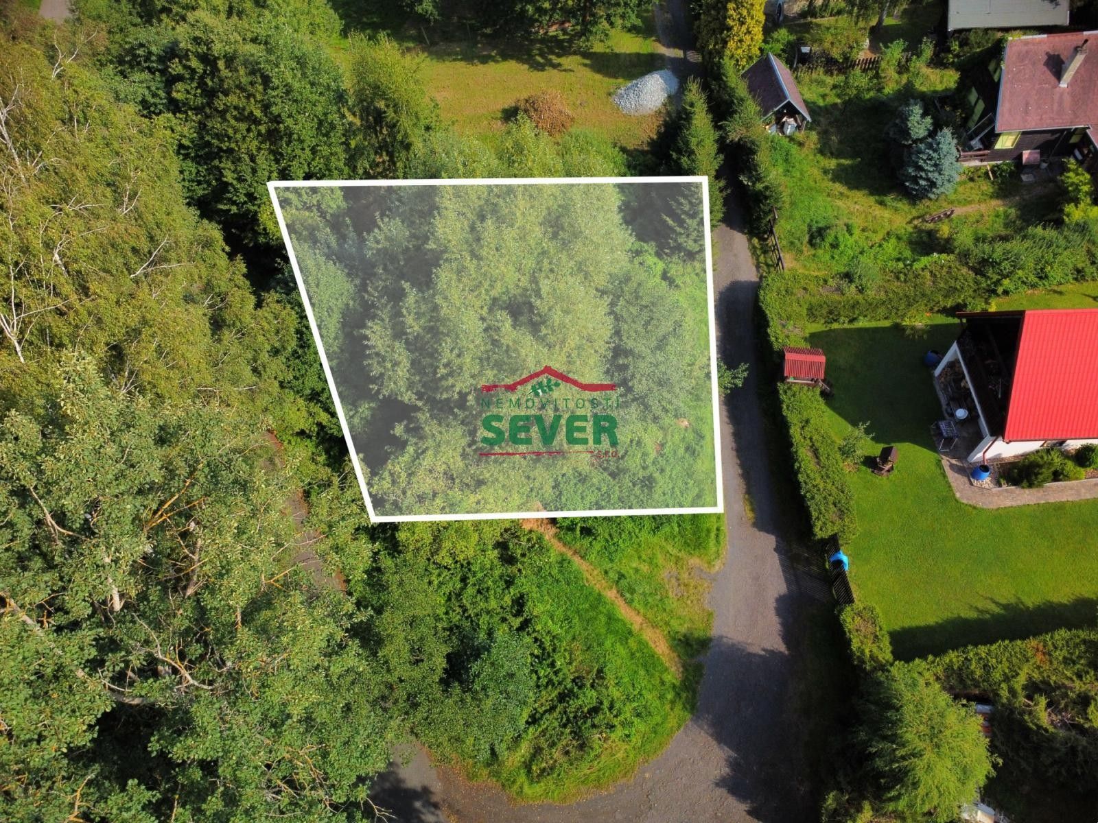 Prodej zahrada - Stará Oleška, Huntířov, 458 m²