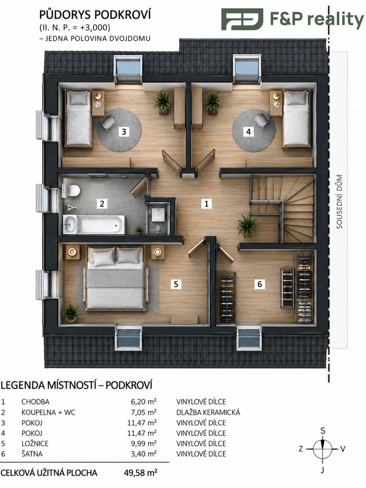 Prodej rodinný dům - Horka I, 98 m² - 5