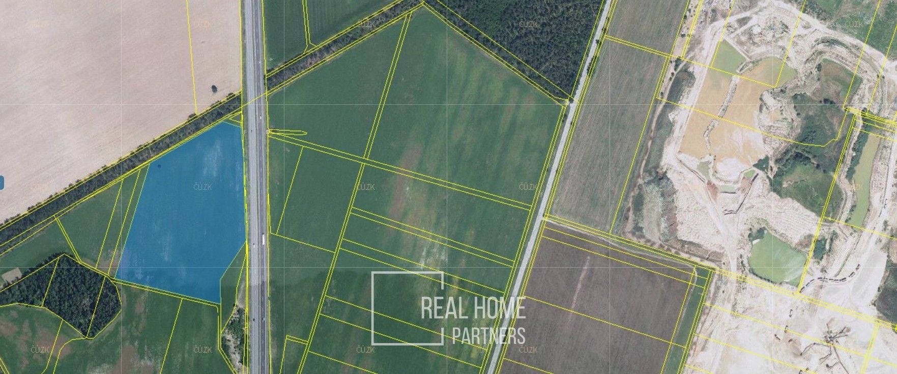Zemědělské pozemky, Pohořelice, 14 583 m² - 1