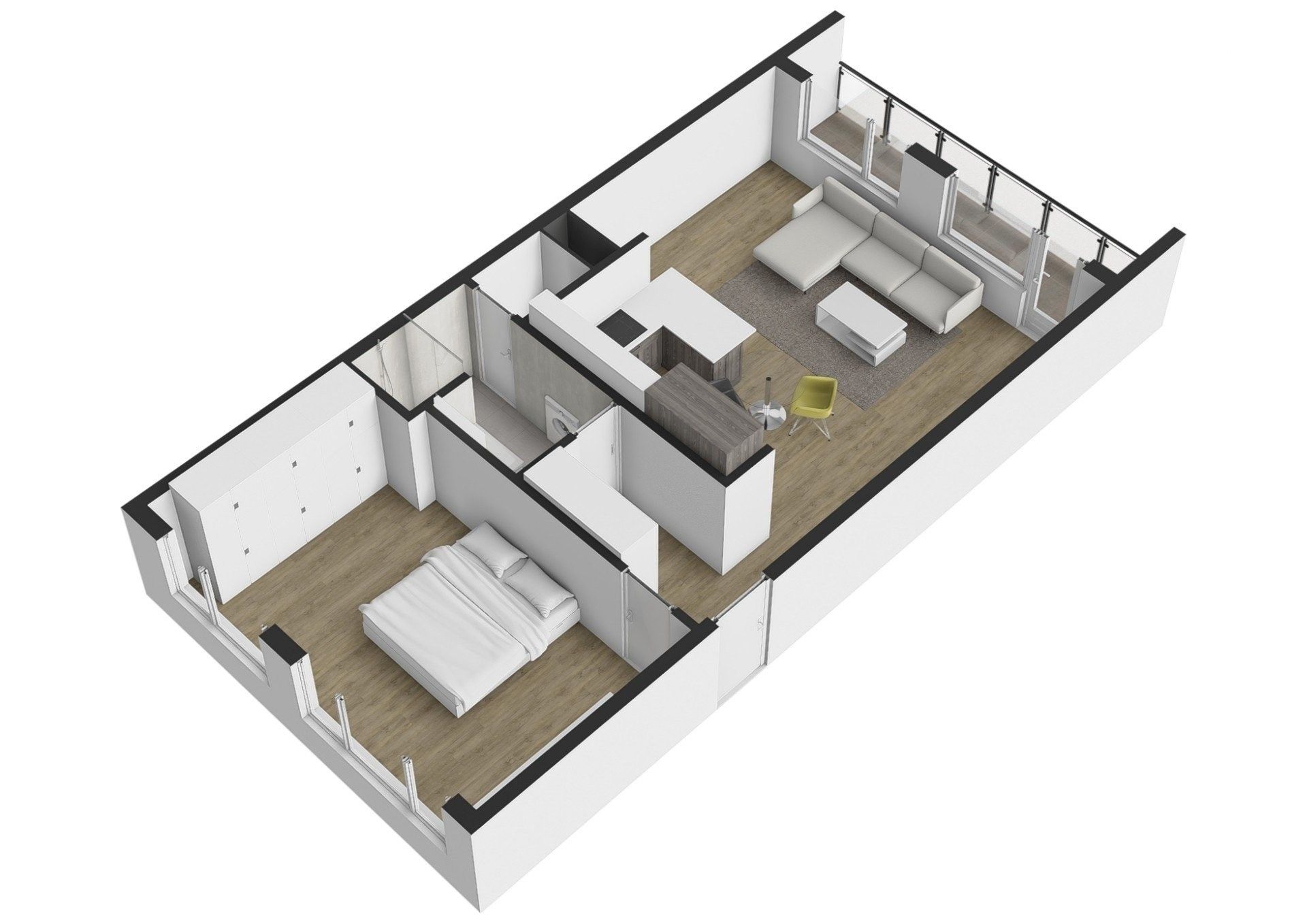 2+kk, Kotorská, Praha Nusle, 61 m² - 2