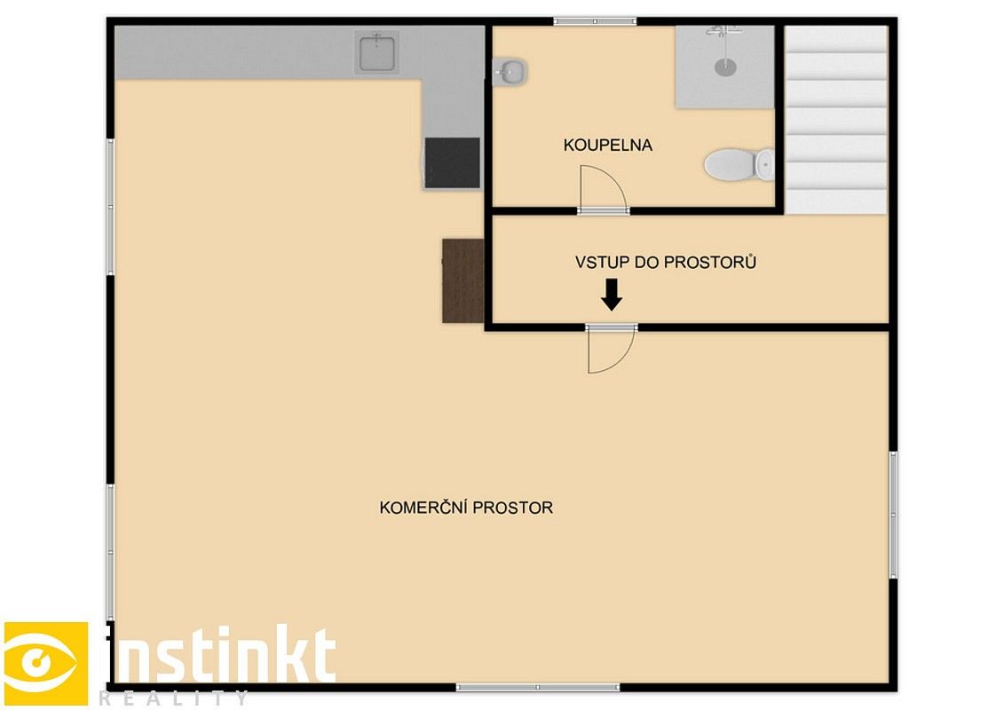 Kanceláře, Plzeň - Skvrňany, okres Plzeň-město, Plzeňský kraj, 45 m² - 2