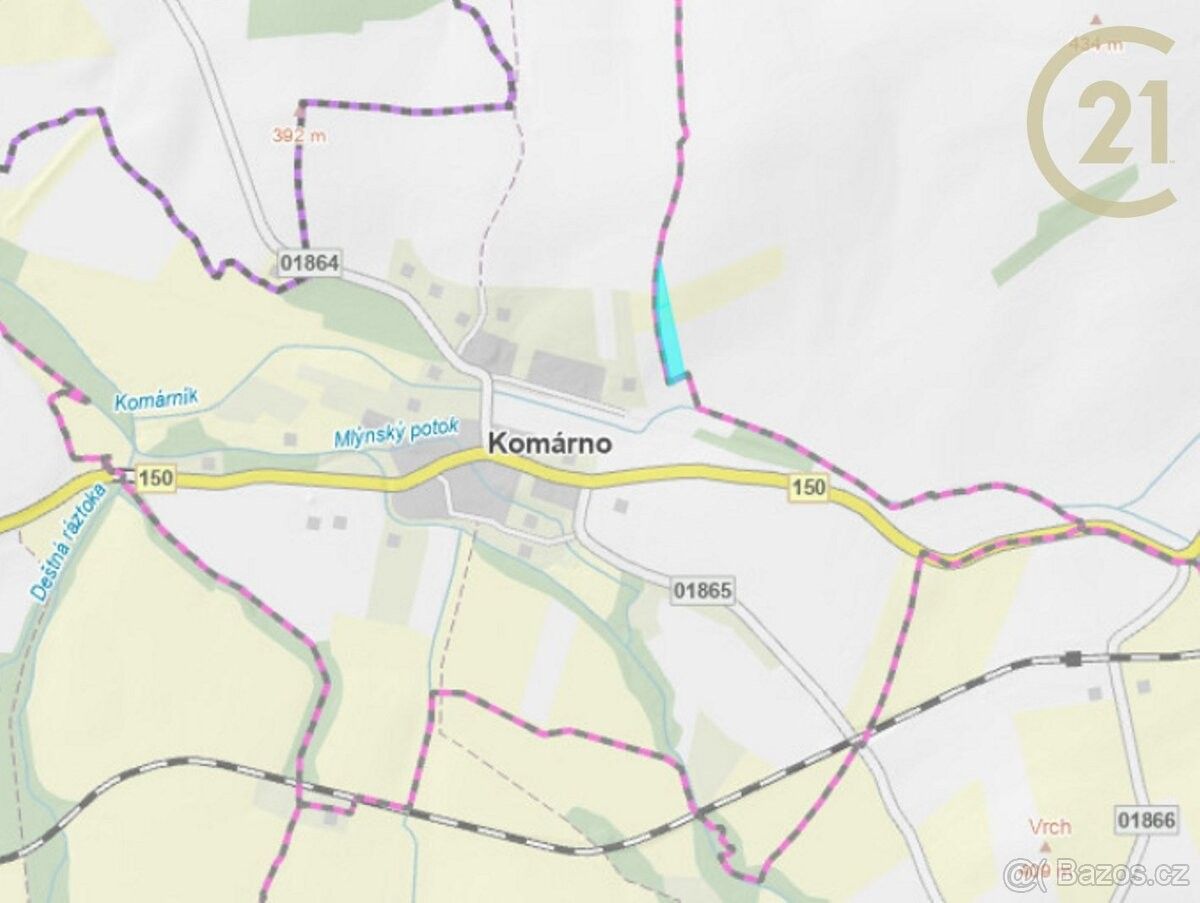 Prodej pozemek pro bydlení - Loučka u Valašského Meziříčí, 756 44