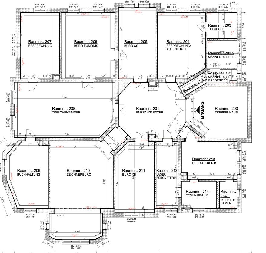 Kanceláře, Leipzig Gohlis-Süd Sachsen 04155, 300 m² - 2