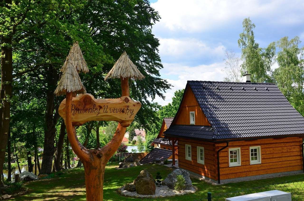Chaty, Člunek - Lomy u Kunžaku, Jihočeský kraj - 1