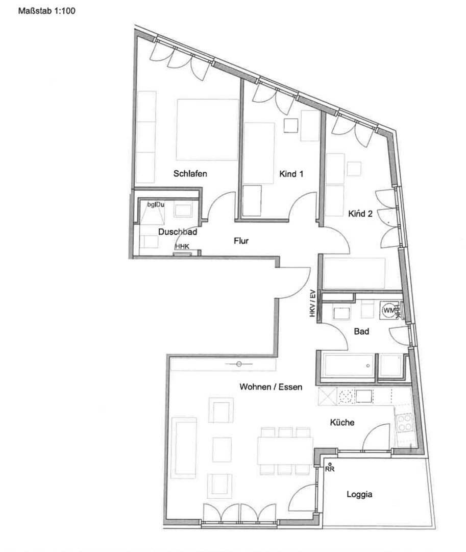 Byt 4+1 · 95 m² · Freihamer Weg 104 München Aubing Bayern 81249 - 4