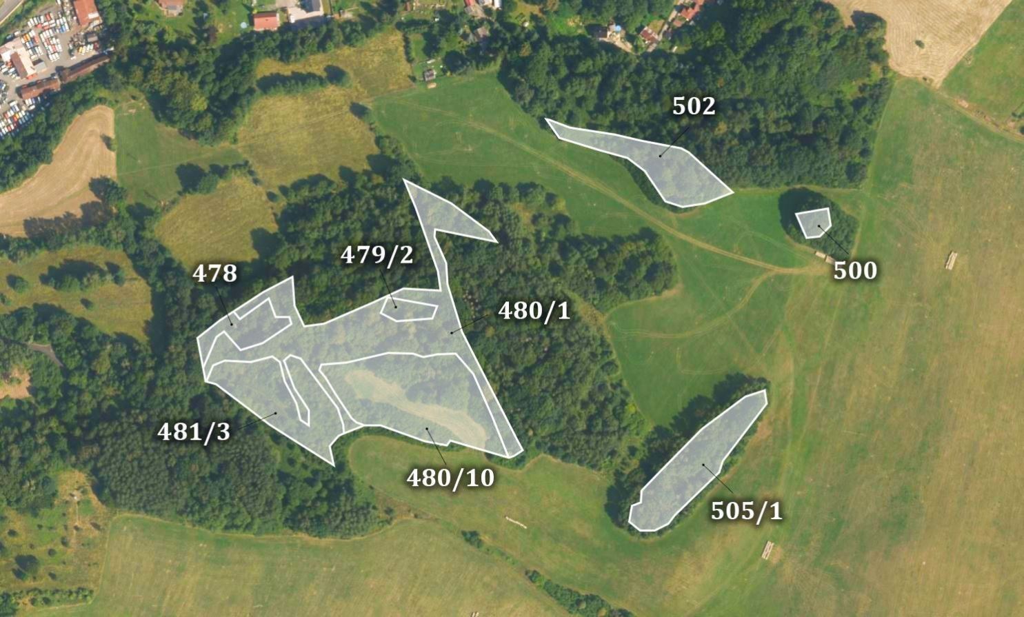 Prodej zemědělský pozemek - Františkov nad Ploučnicí, 63 209 m²
