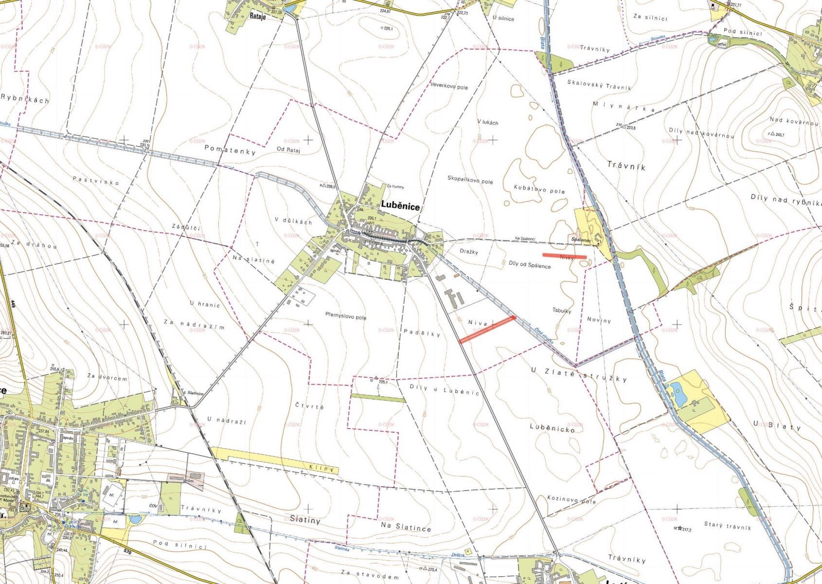 Prodej zemědělský pozemek - Luběnice