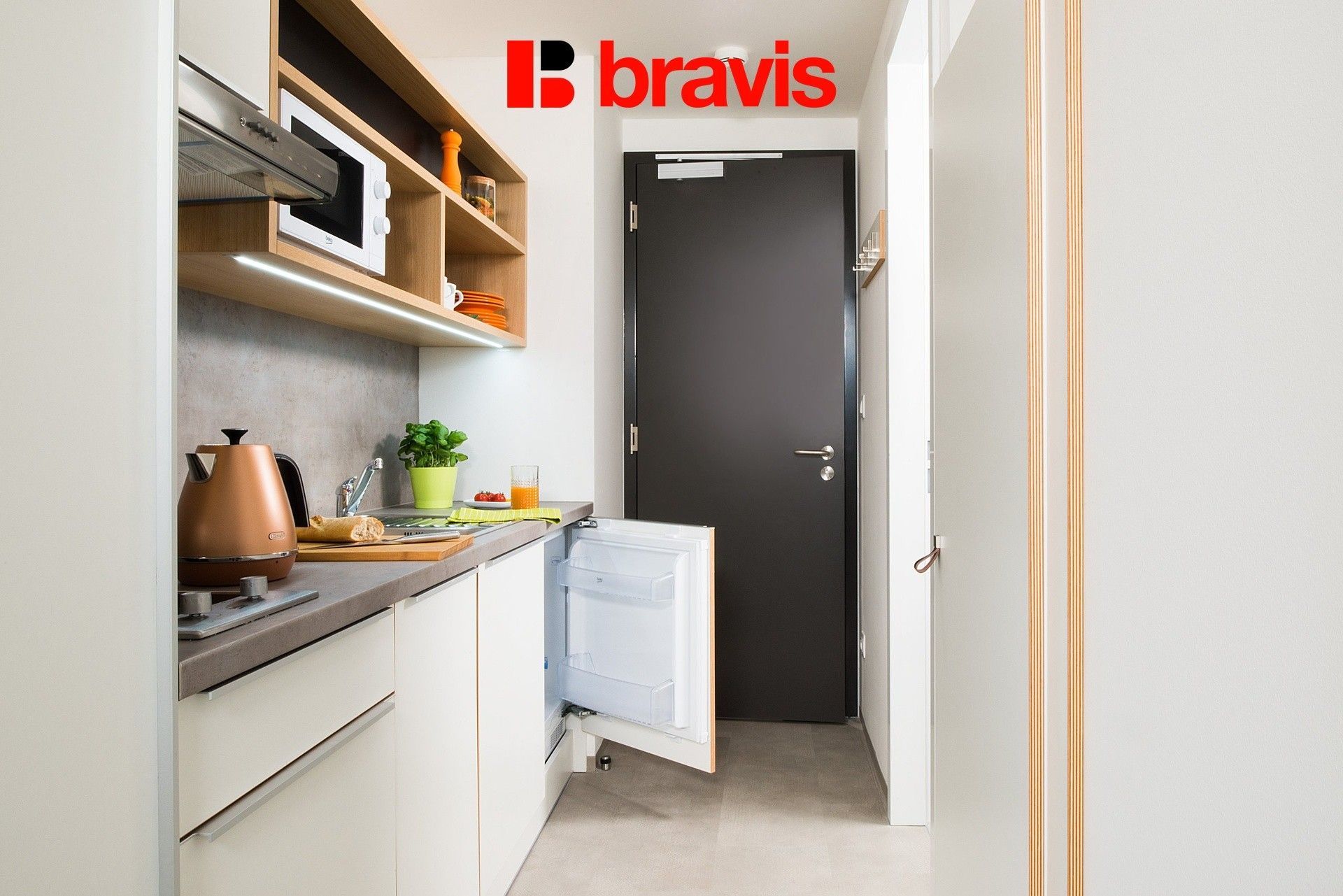 Pronájem byt 1+kk - Dornych, Brno, 26 m²