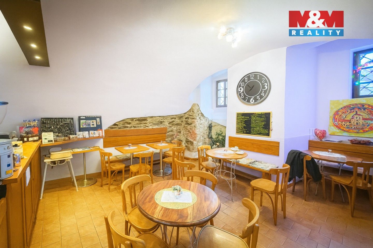 Pronájem restaurace - Masarykovo náměstí, Jílové u Prahy, 68 m²