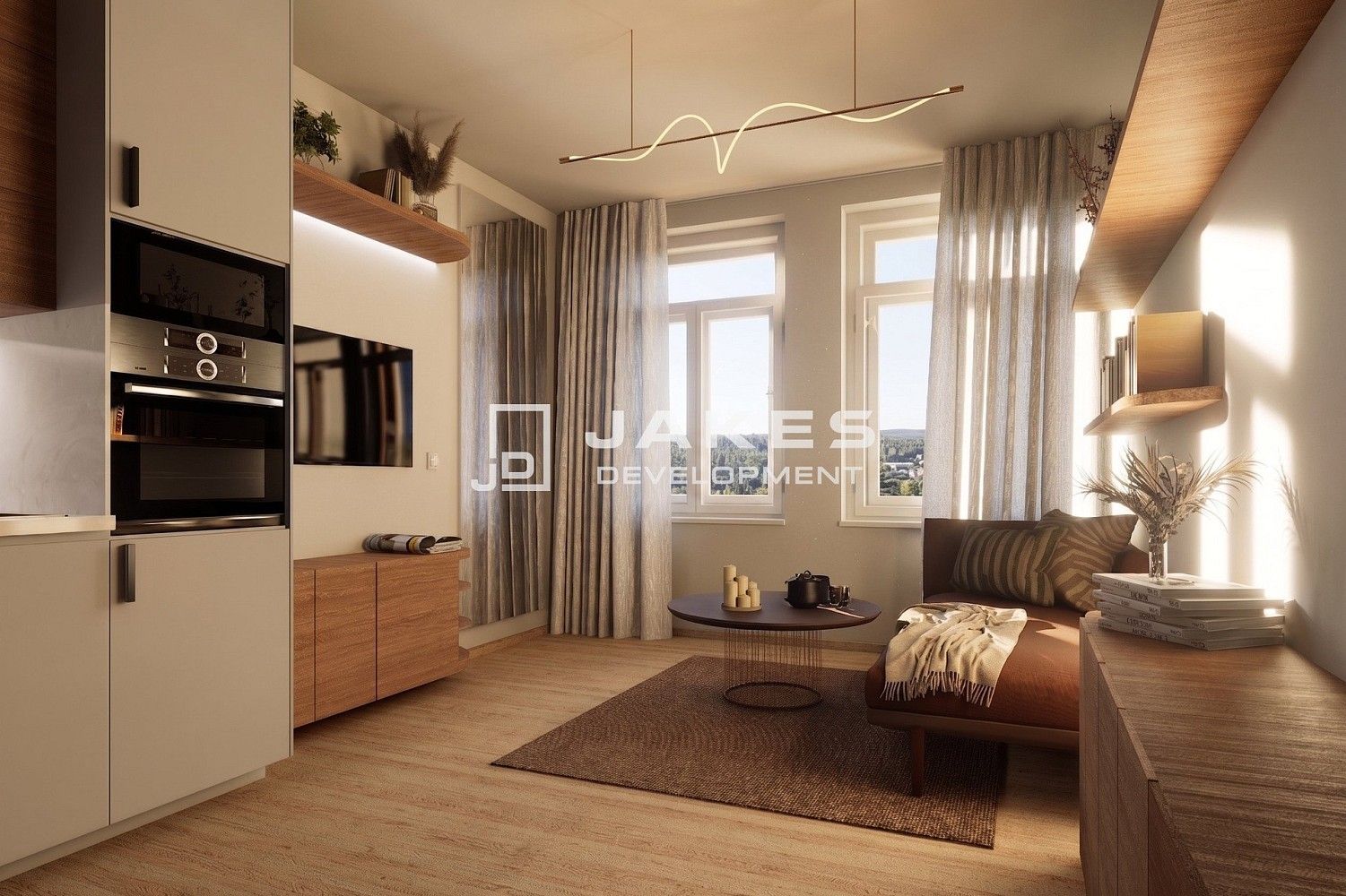 Pronájem byt 2+kk - Praha - Smíchov, okres Praha 5, Hlavní město Praha, 42 m² - 5