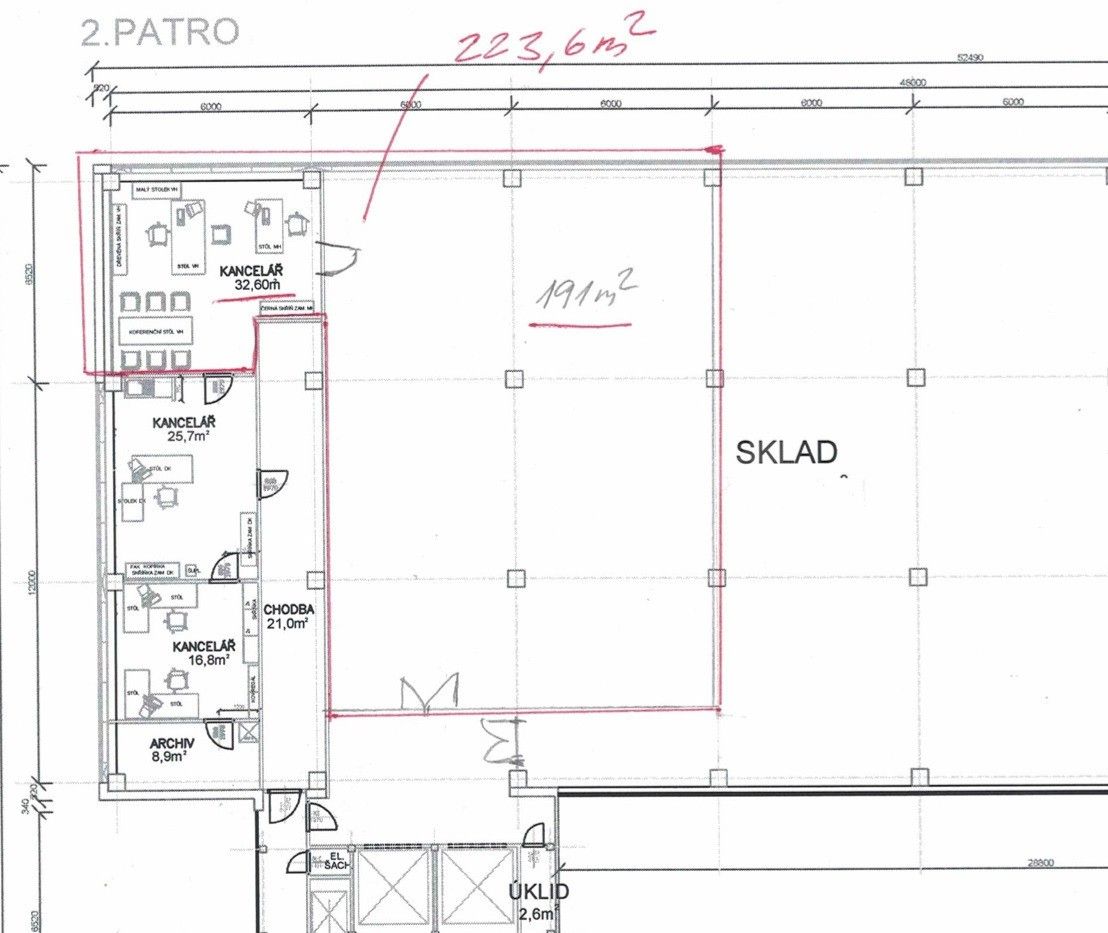 Pronájem sklad - Ve žlíbku, Praha, 224 m²