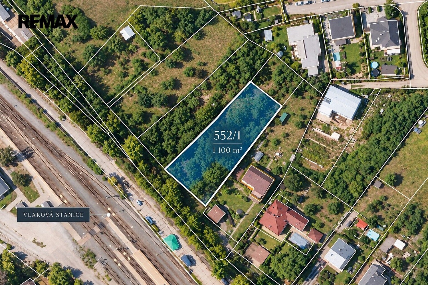 Pozemek pro bydlení, 1 100 m²