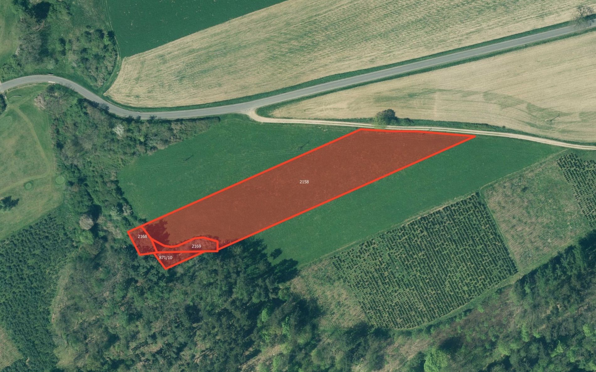 Zemědělské pozemky, Kříše, Břasy