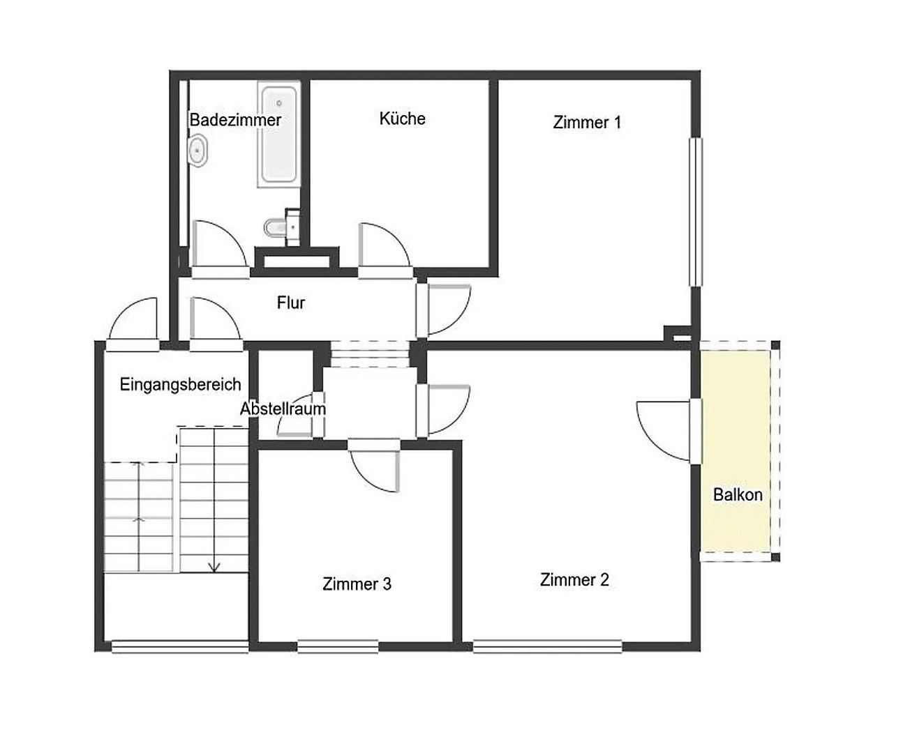 Prodej rodinný dům - Kamekestraße/Hausotterstr. Berlin Reinickendorf Berlin 13409, 65 m² - 2