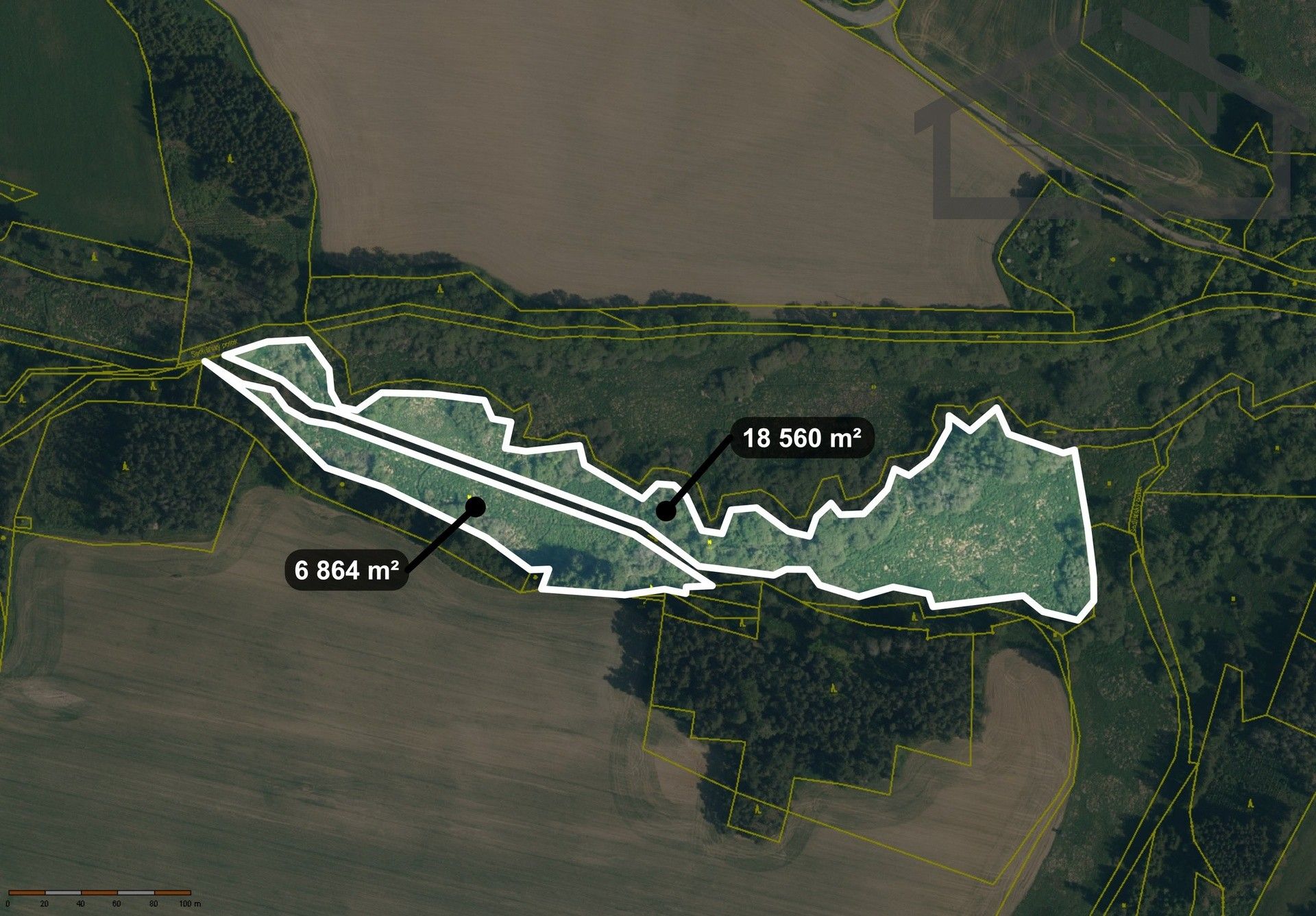 Prodej zemědělský pozemek - Kumpolec, Tisová