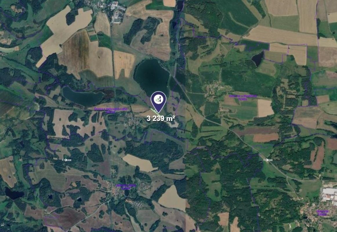 Louky, Chanovice, 2 464 m² - 2