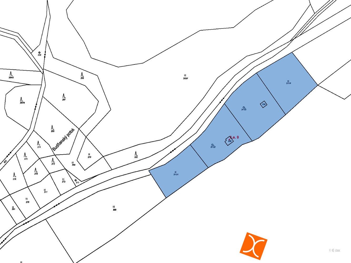 Prodej zahrada - Karlštejn, okres Beroun, Středočeský kraj - 2