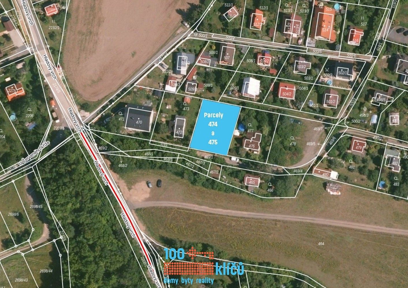 Pozemek pro bydlení · Mníšek pod Brdy, okres Praha-západ, Středočeský kraj - 3