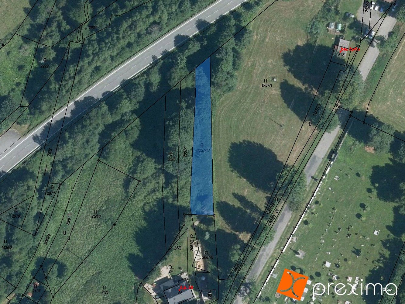 Komerční pozemky, Branná, okres Šumperk - 1