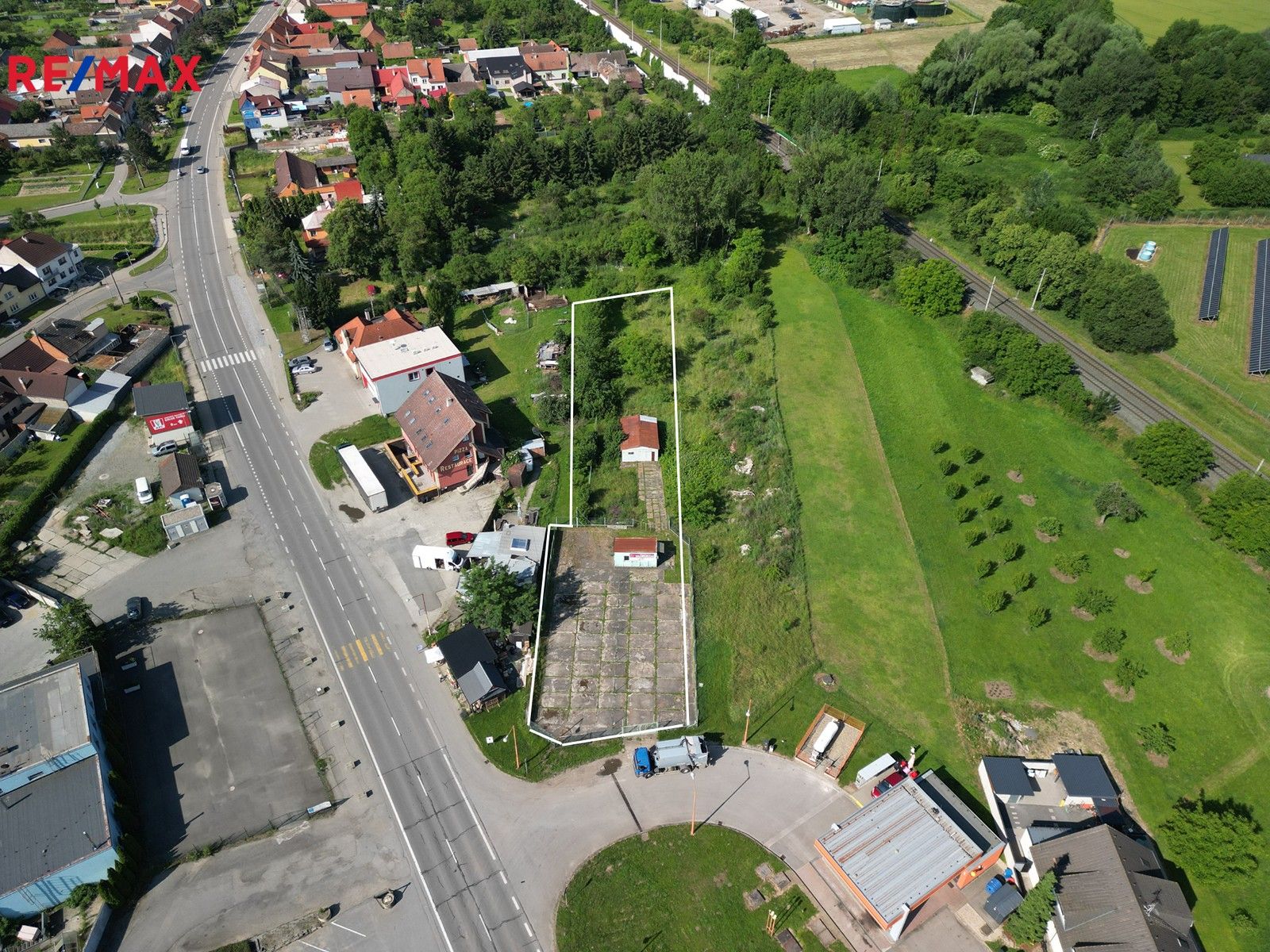 Prodej komerční pozemek - Babice, 1 m²