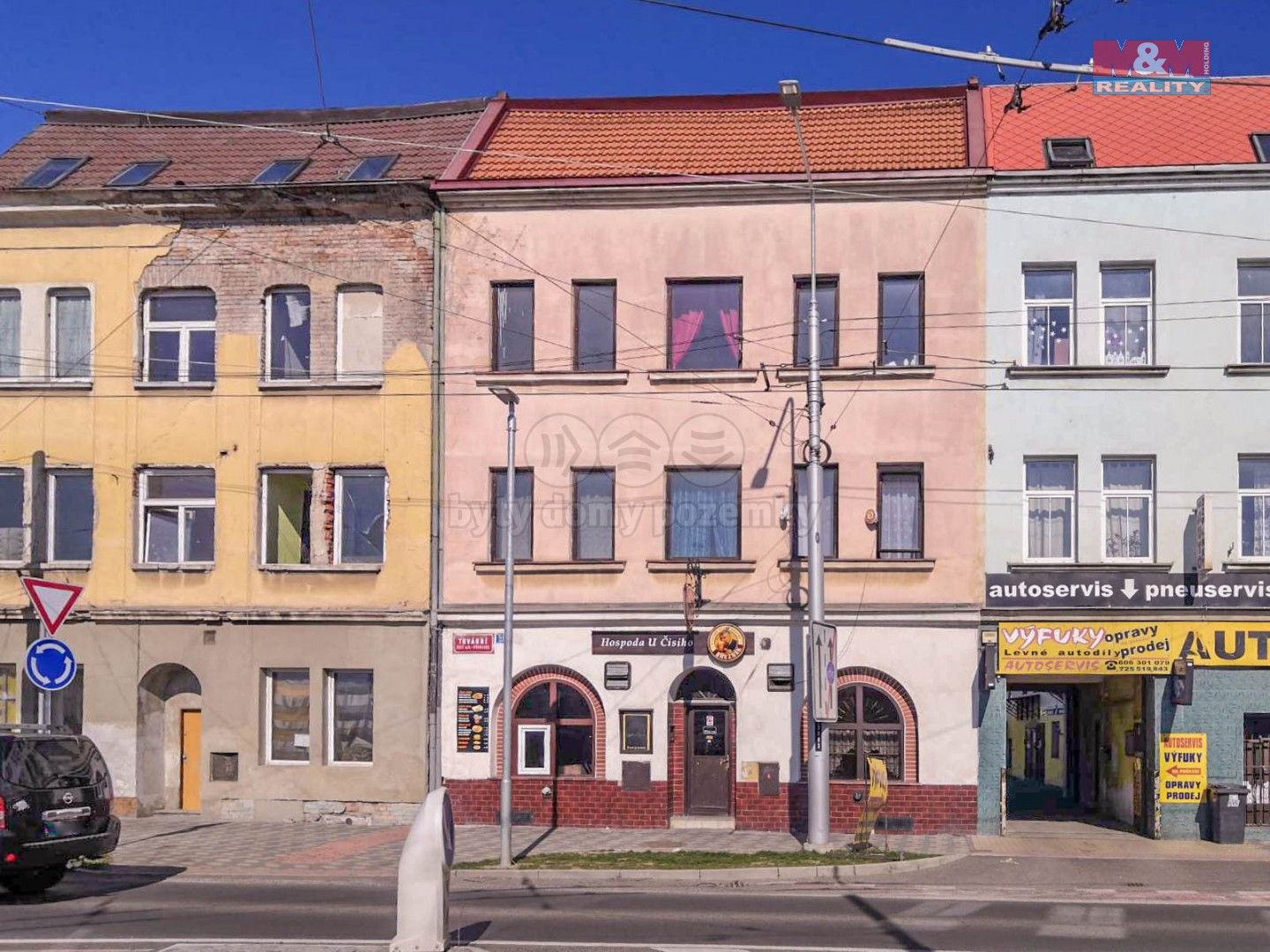 Činžovní domy, Tovární, Ústí nad Labem, 345 m²