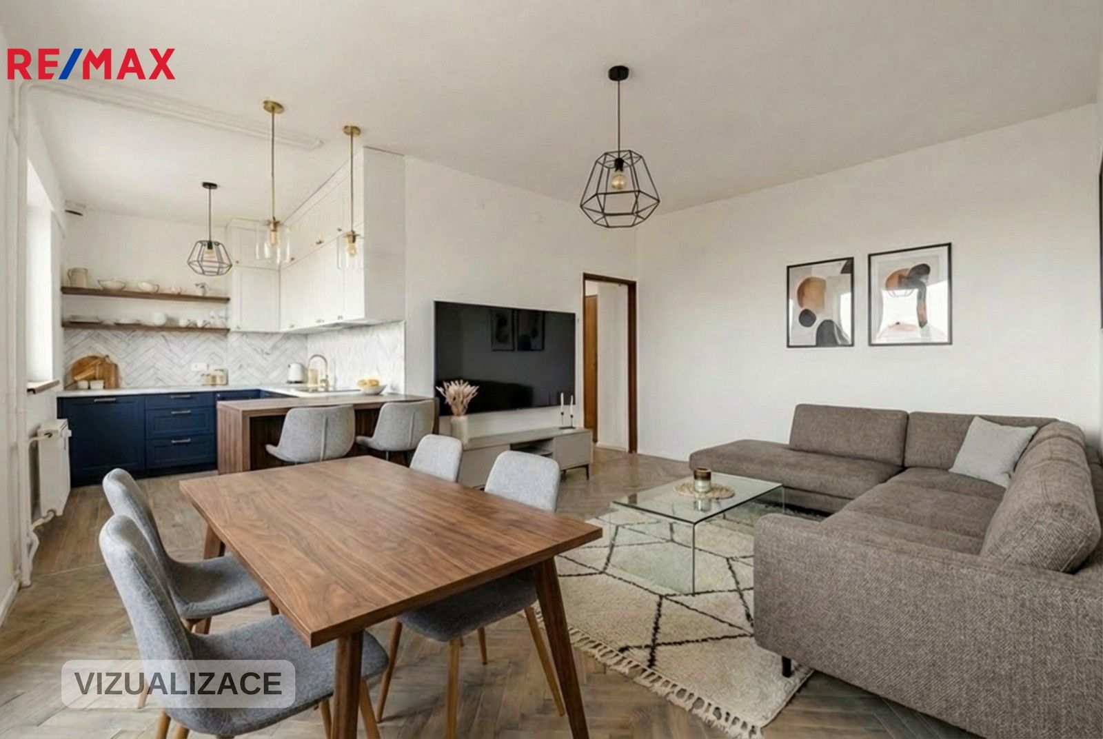 3+kk, Sídliště Pražská, Havlíčkův Brod, 58 m²