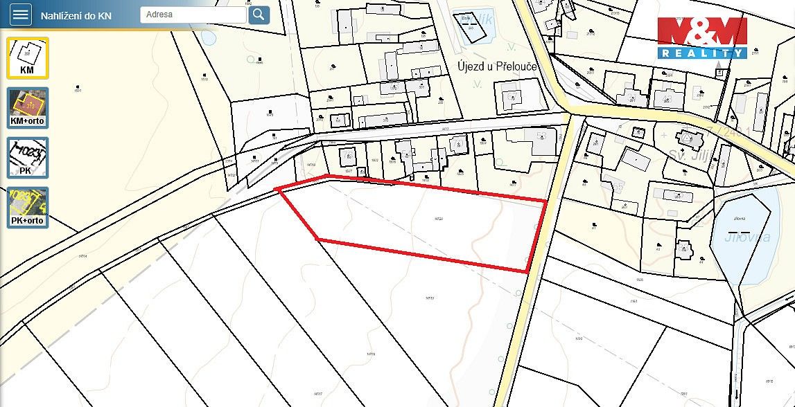 Pozemky pro bydlení, Újezd u Přelouče, okres Pardubice, Pardubický kraj - 2