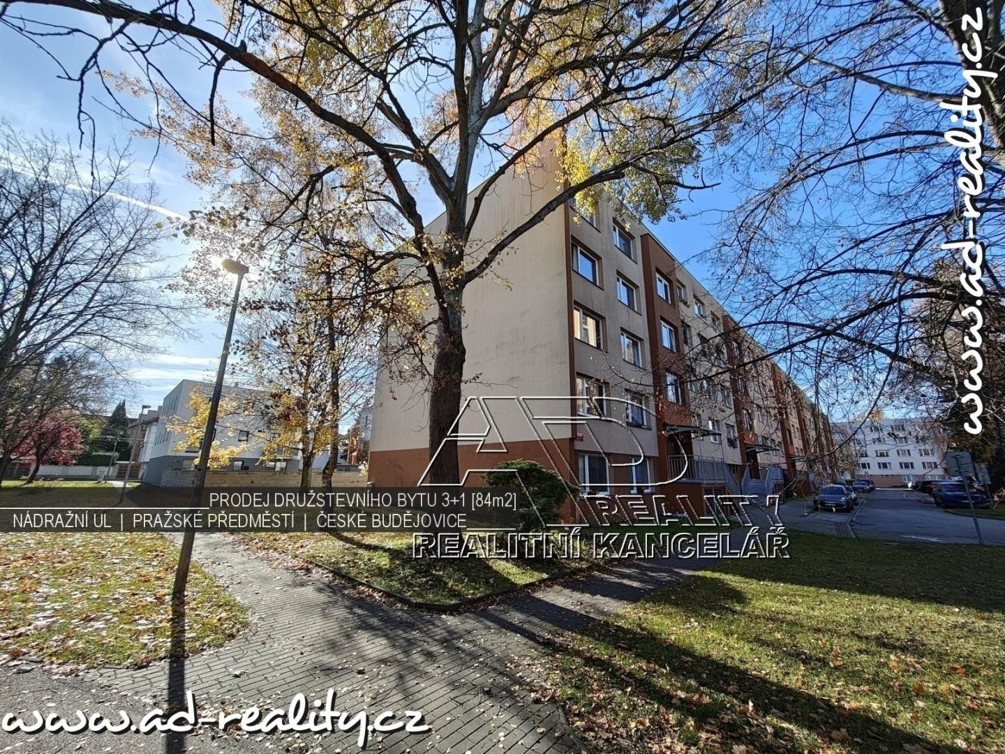 Prodej byt 3+1 - Nádražní, České Budějovice, 80 m²