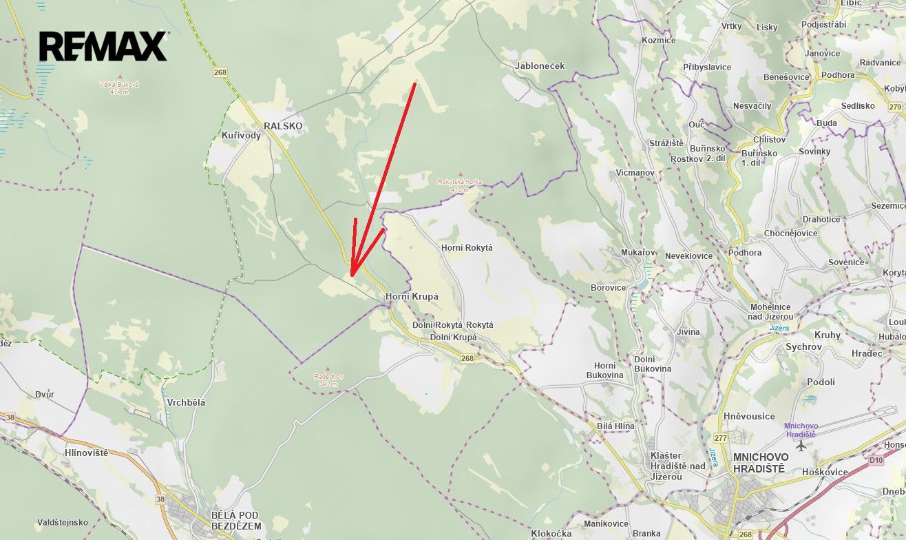 Komerční pozemek · 134 563 m² · Ralsko - 4