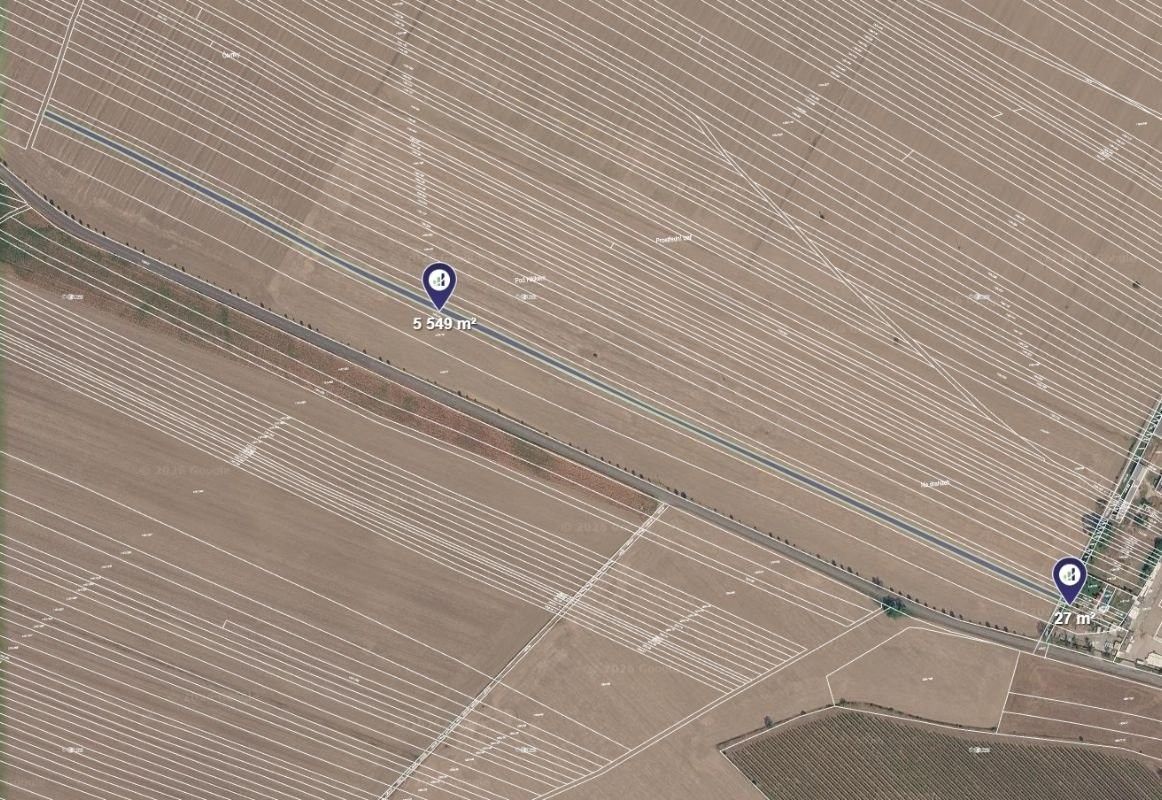 Zemědělské pozemky, Týnec, 5 576 m² - 1