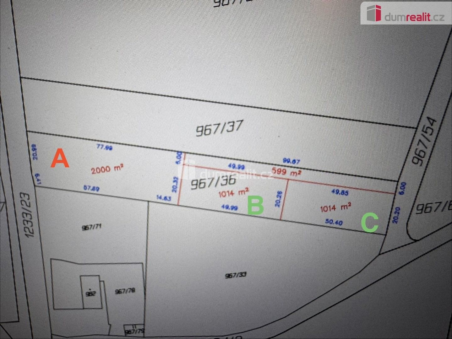Prodej komerční pozemek - Pražská, Vlachovo Březí, 4 522 m² - 5